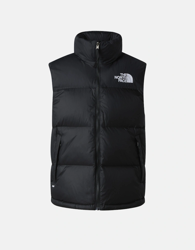 96 Retro Nuptse Gilet Black
