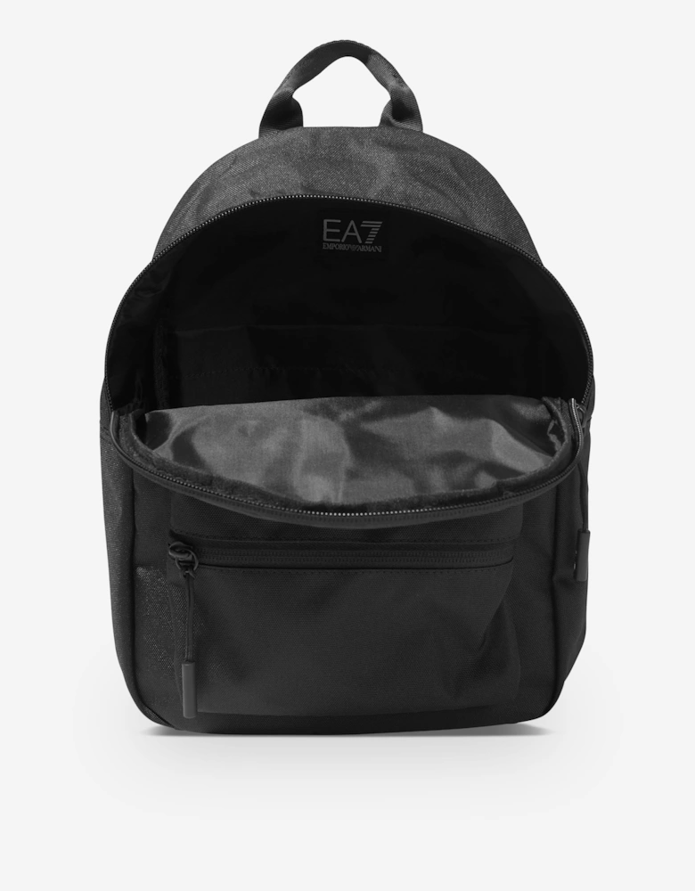 EA7 Emporio Armani Kids Logo Backpack in Black (34cm)