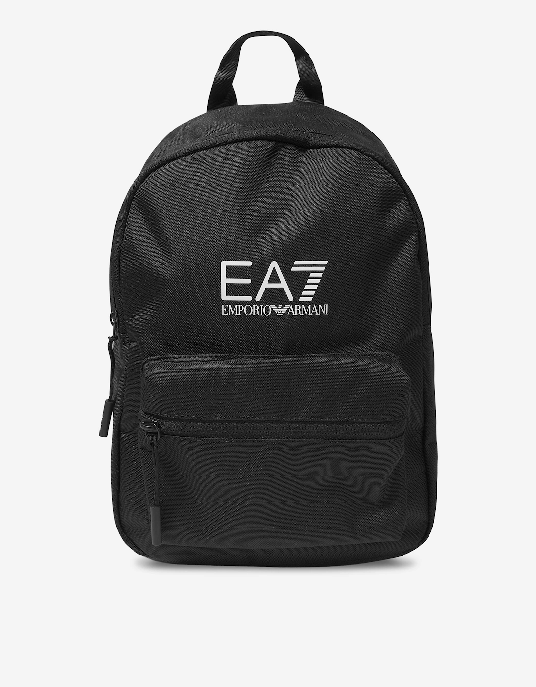 EA7 Emporio Armani Kids Logo Backpack in Black (34cm)