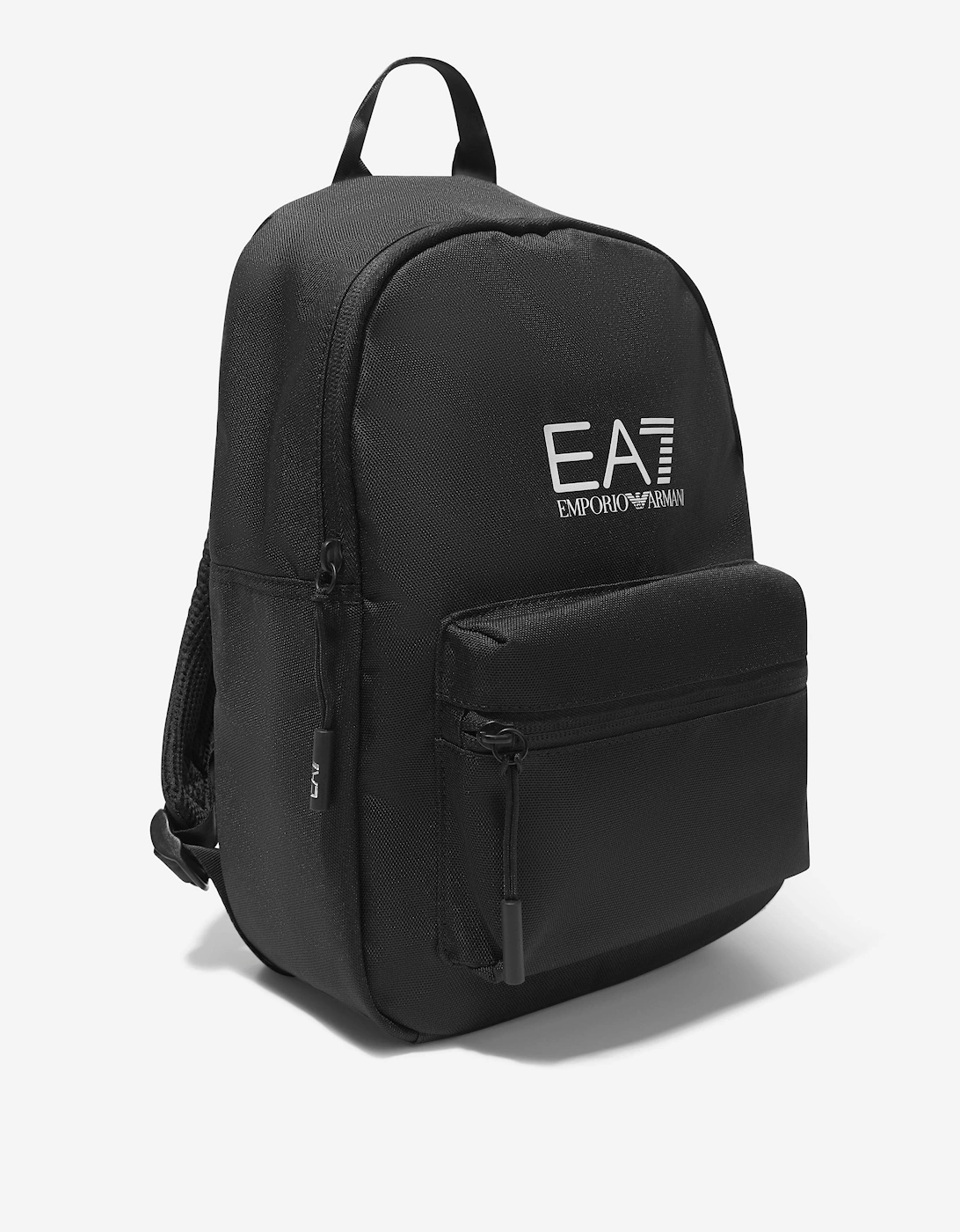 EA7 Emporio Armani Kids Logo Backpack in Black (34cm)