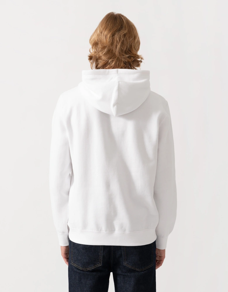 Tommy Hilfiger Essential Fleece Mens Hoodie - White