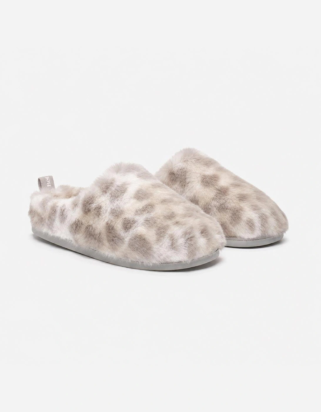 Bedroom Athletics NADINE Womens Mules Grey Leopard