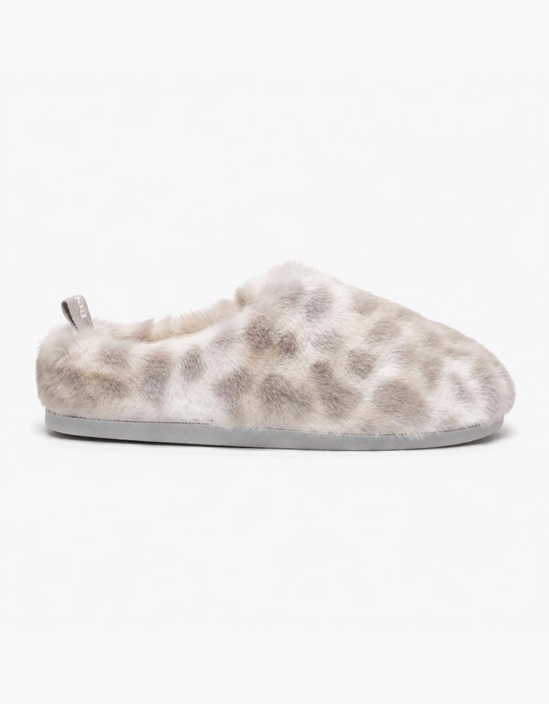Bedroom Athletics NADINE Womens Mules Grey Leopard