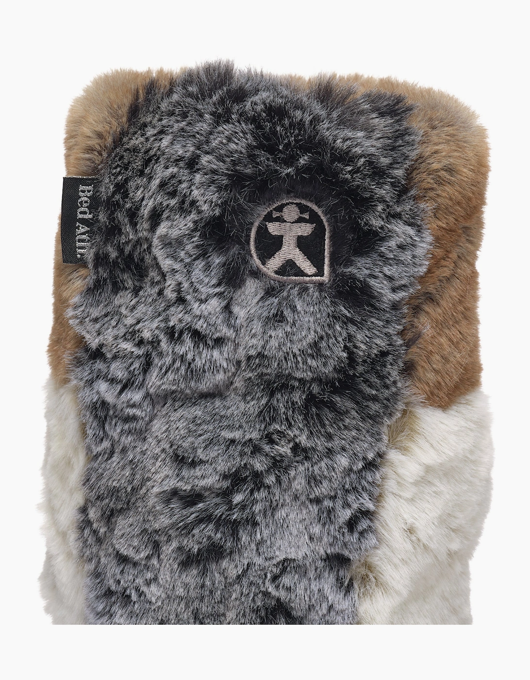 Bedroom Athletics FLORENCE Womens Slipper Boots Patchwork Sable