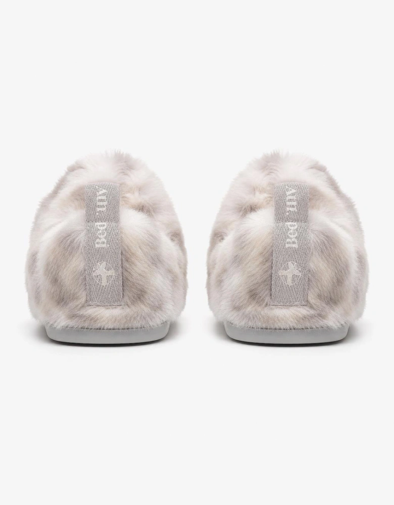 Bedroom Athletics NADINE Womens Mules Grey Leopard
