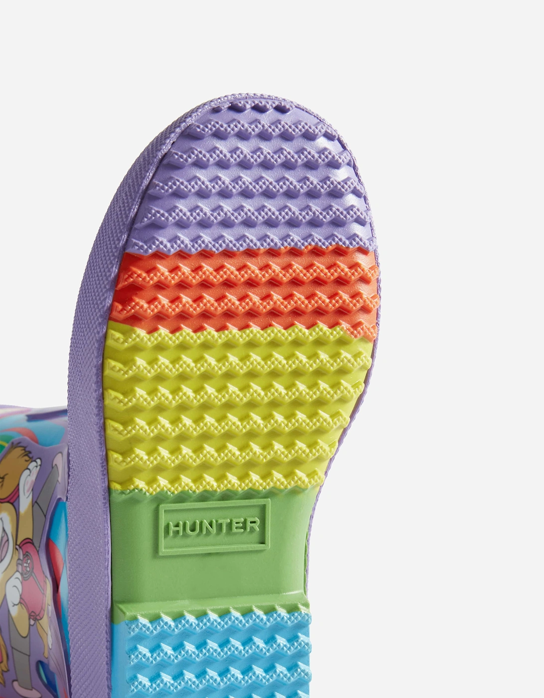 Hunter Girls Paw Patrol Skye Wellington Boots in Purple