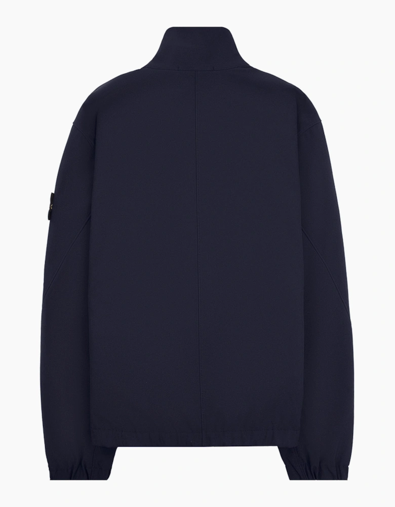 Stone Island 4100022 Light Soft Shell Water Wind Resistant Jacket Navy V0020