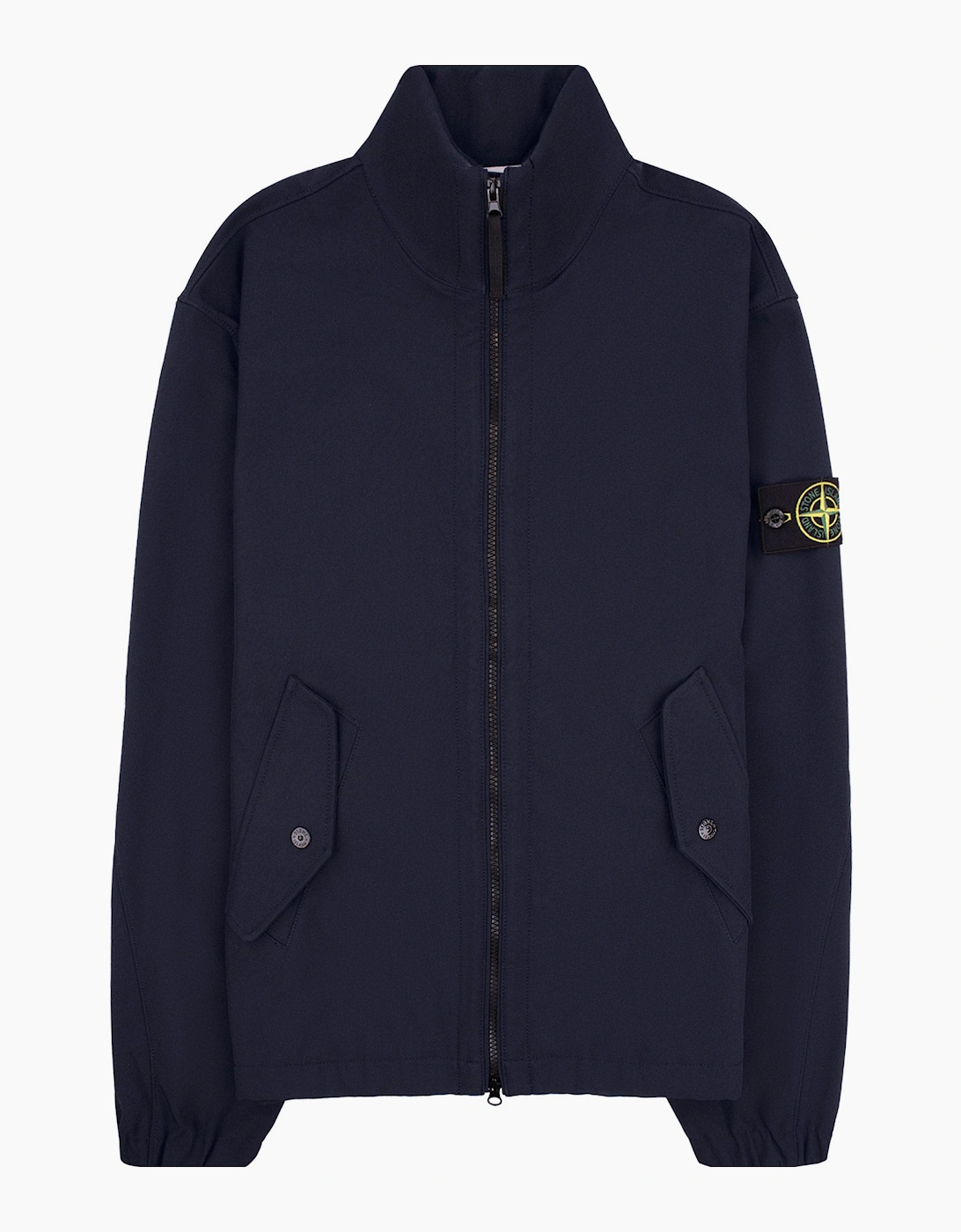 Stone Island 4100022 Light Soft Shell Water Wind Resistant Jacket Navy V0020