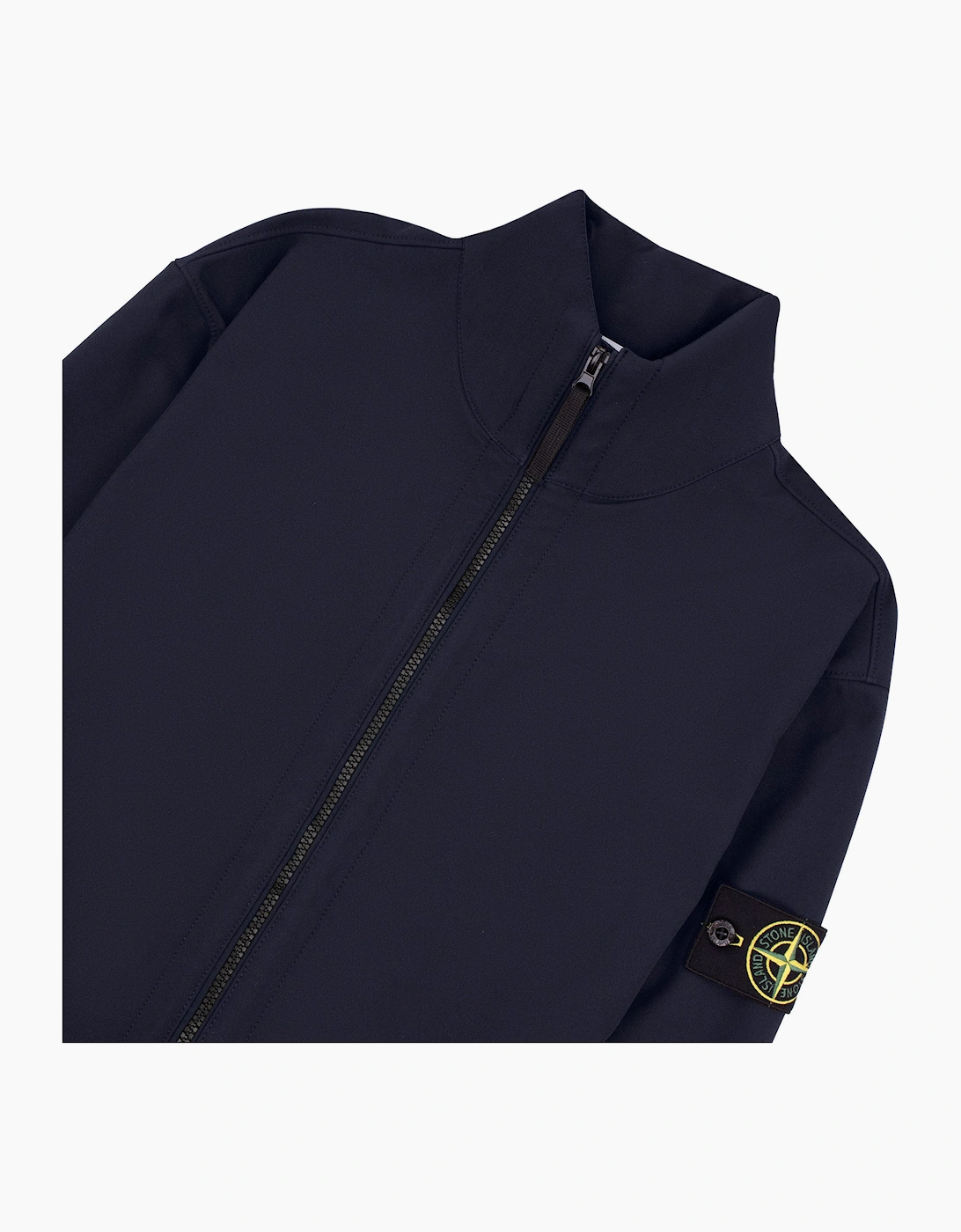Stone Island 4100022 Light Soft Shell Water Wind Resistant Jacket Navy V0020