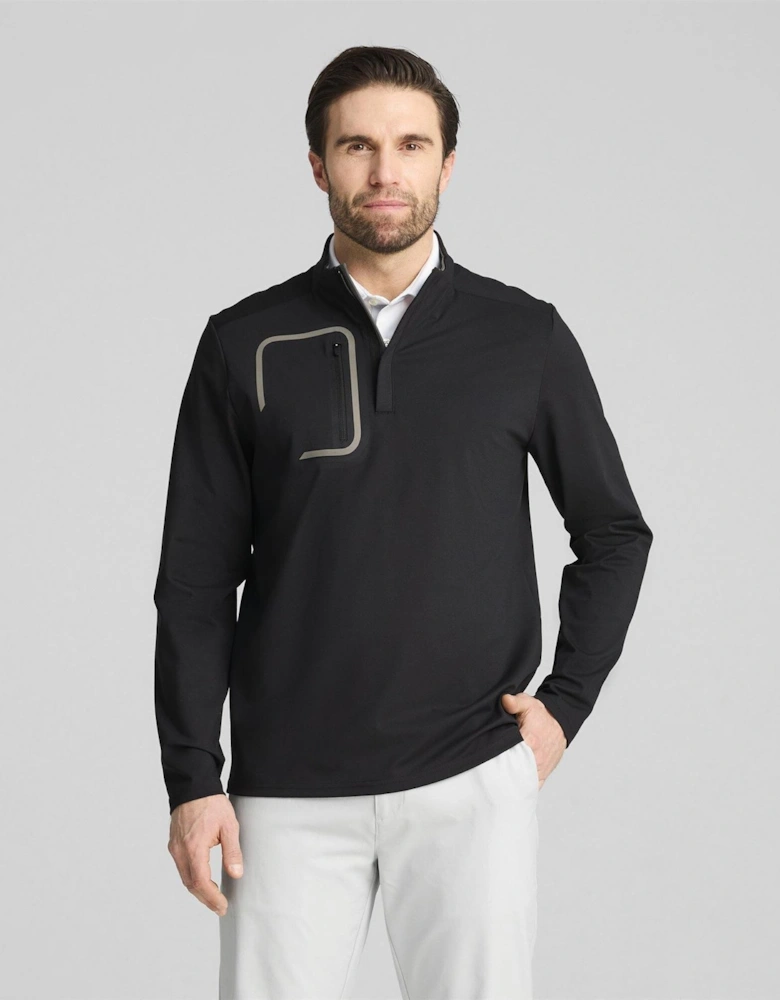 Tech High Neck Long Sleeve Regular Fit Sweater