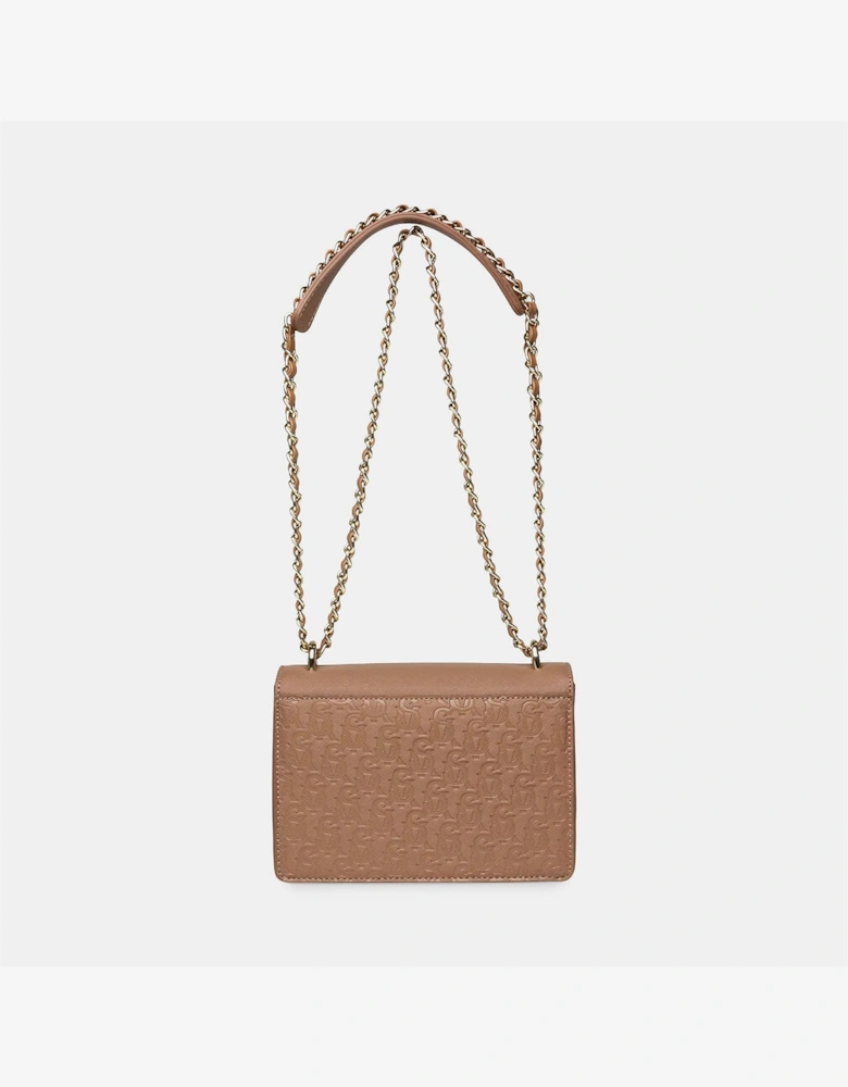 Cross Body Bag with Gold-Tone Hardware