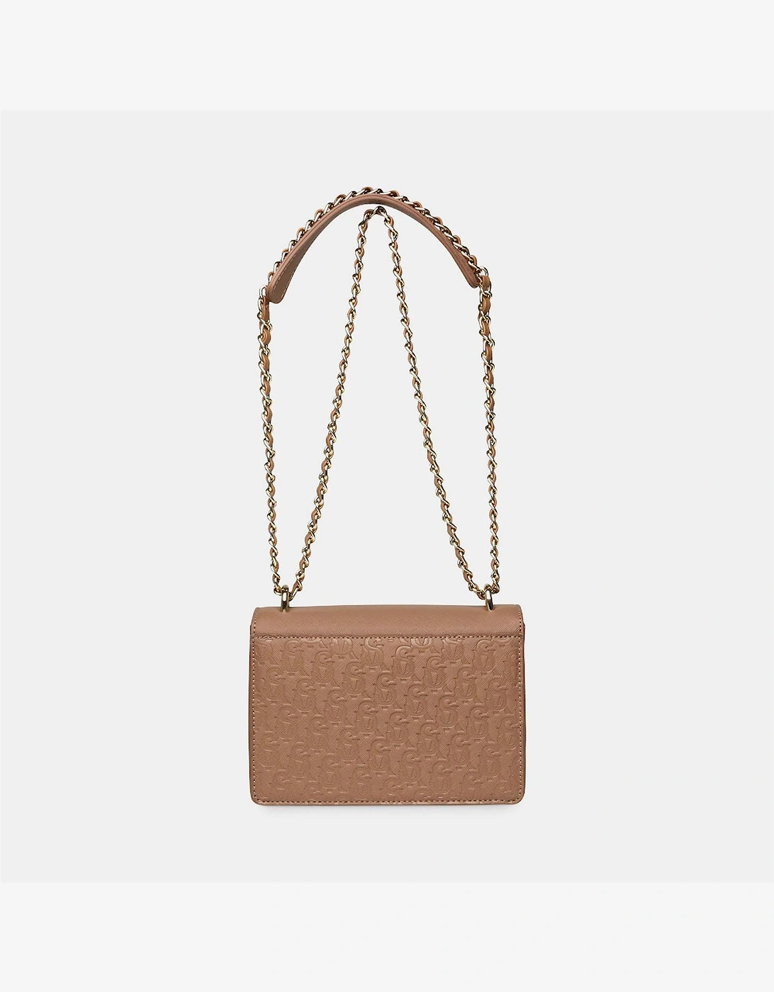 Cross Body Bag with Gold-Tone Hardware