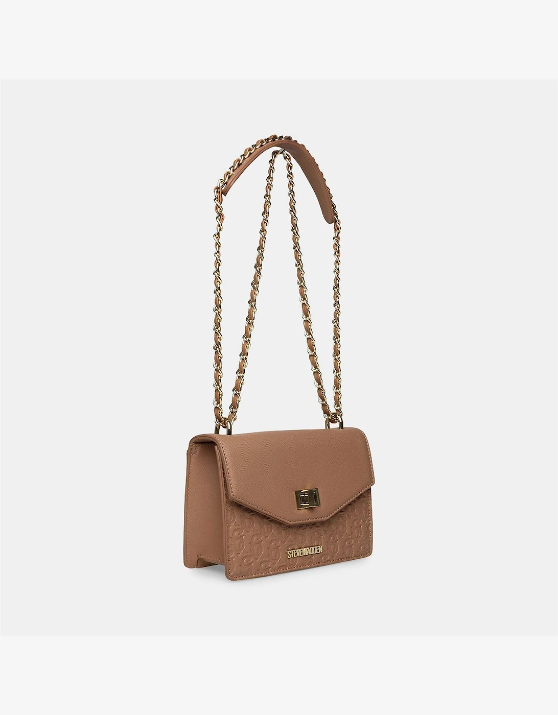 Cross Body Bag with Gold-Tone Hardware