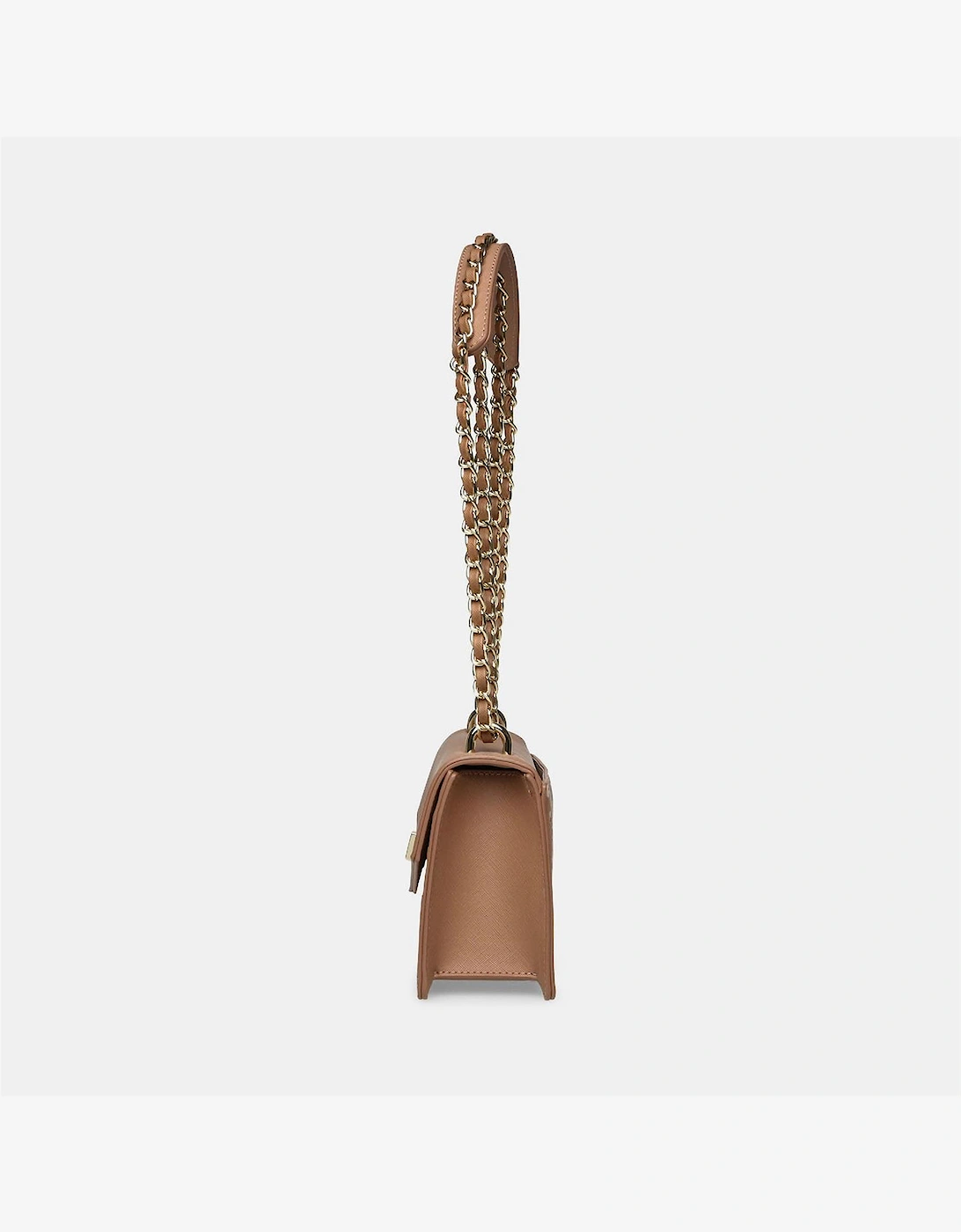 Cross Body Bag with Gold-Tone Hardware
