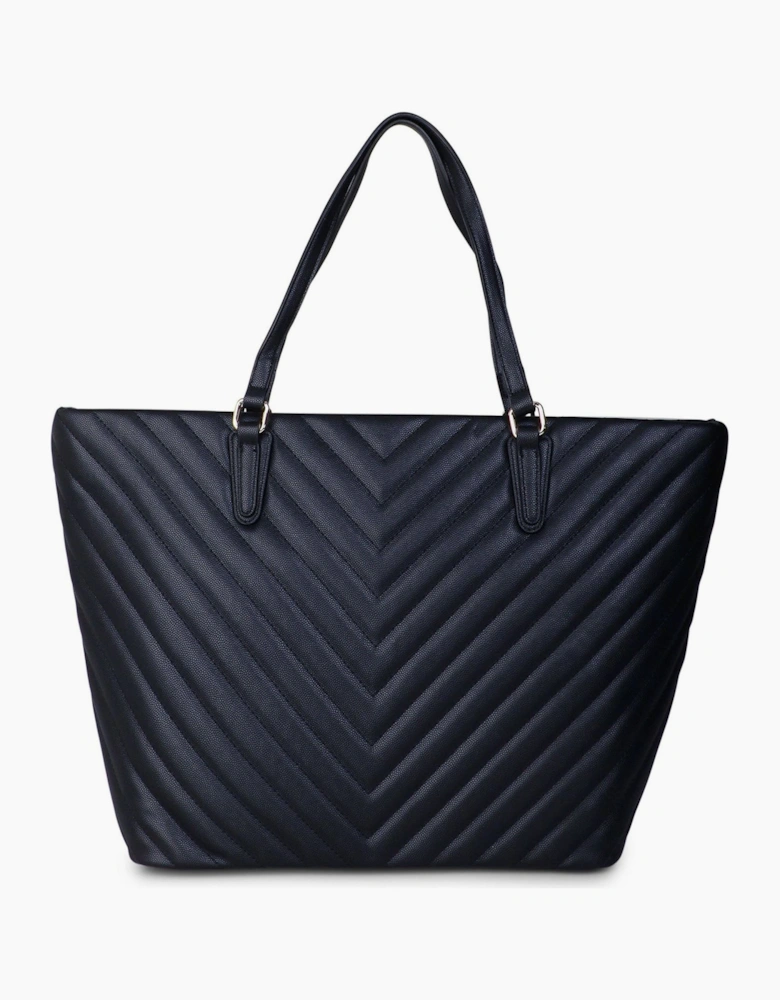 Bjude 2 Textured Tote with Gold-Tone Hardware