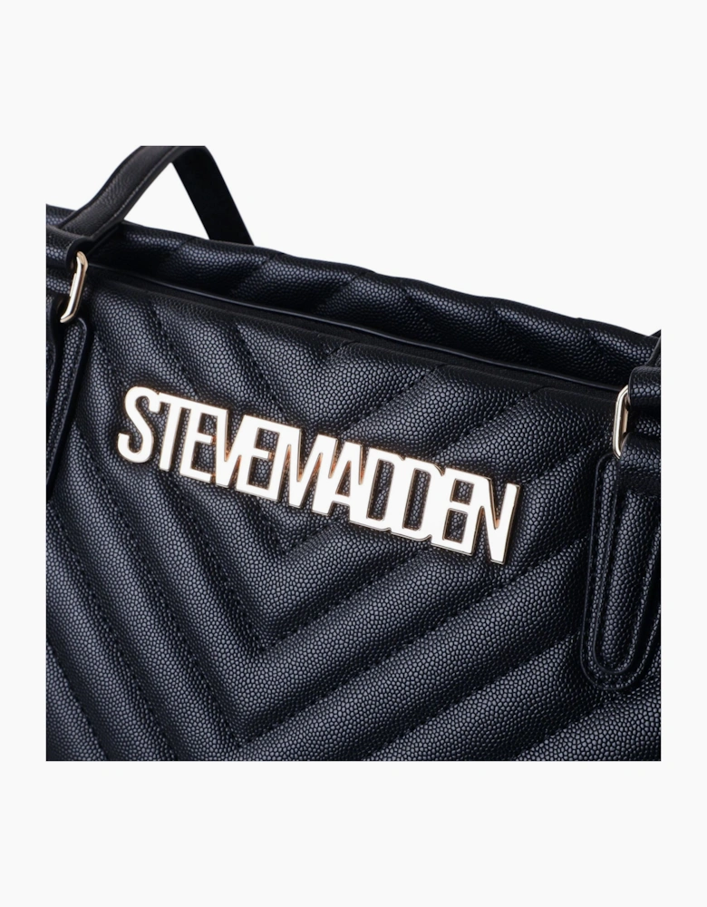 Bjude 2 Textured Tote with Gold-Tone Hardware