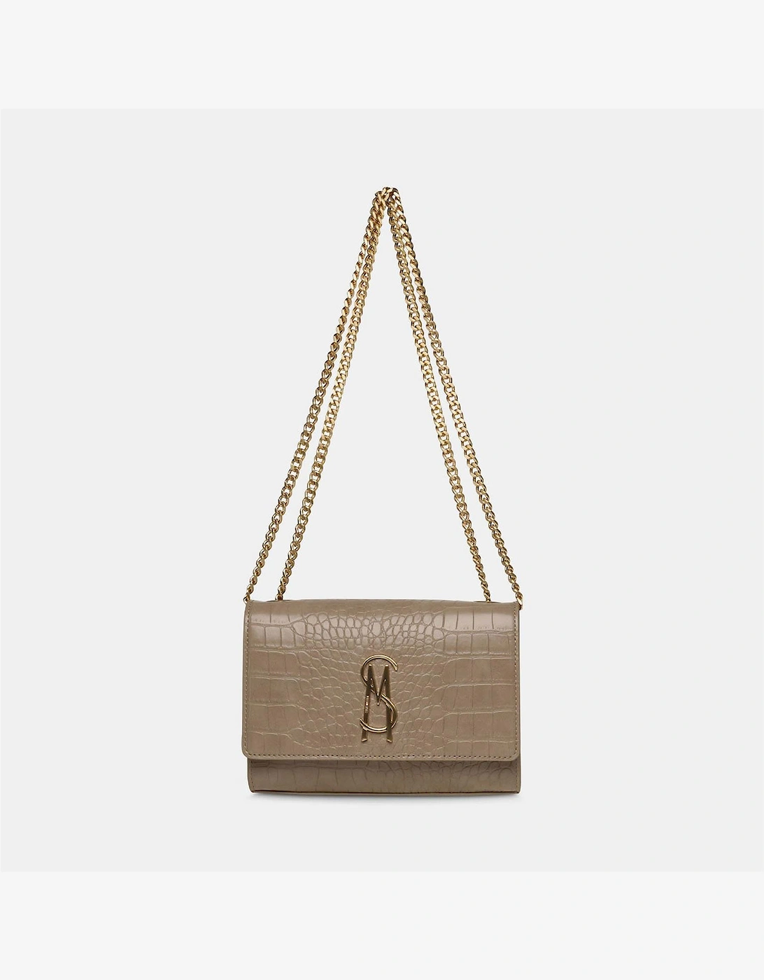 Steve Madden Women's Bramonie Cross Body Bag with Chain - Brown - Size: ONE size