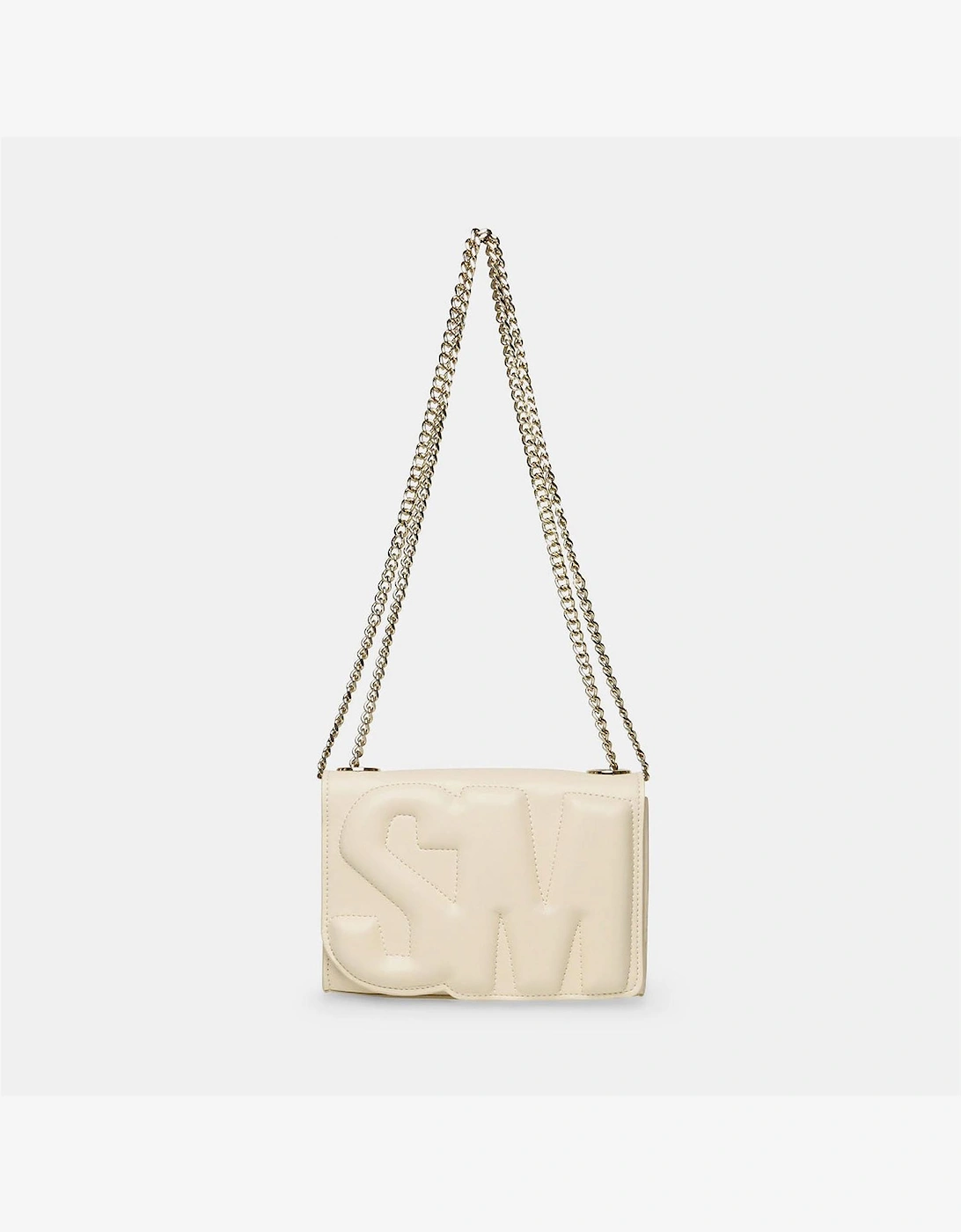 Bzoie Cross Body Bag with Gold Tone Chain