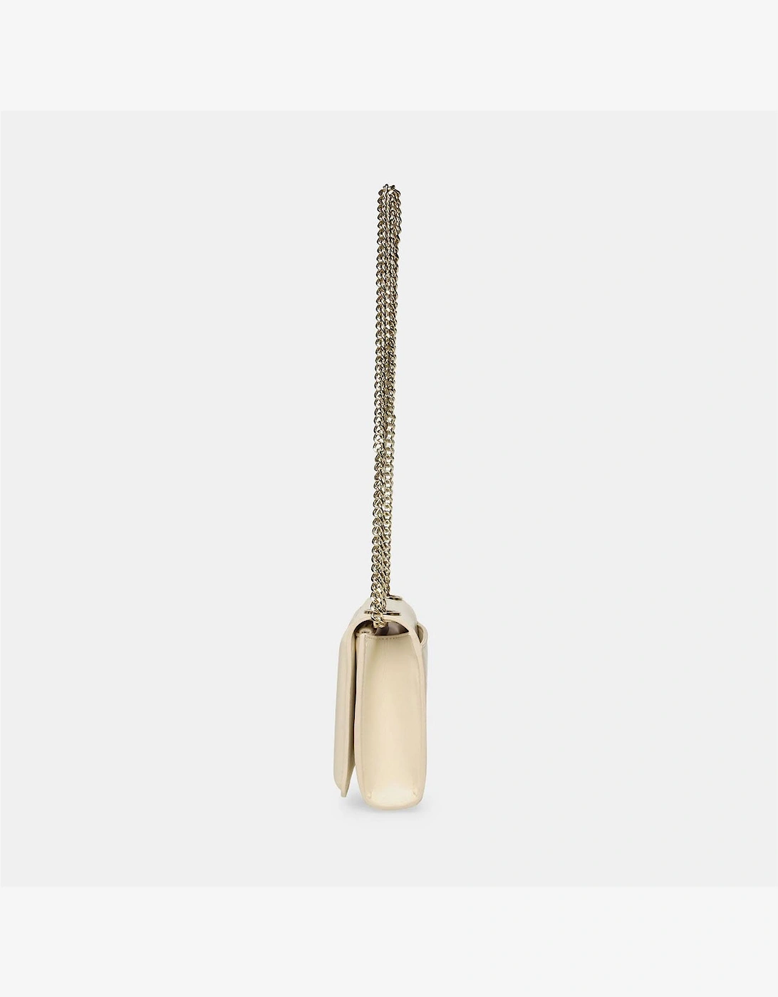 Bzoie Cross Body Bag with Gold Tone Chain