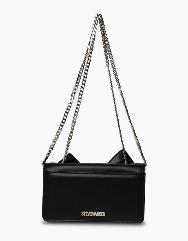 Bsass Rectangle Shape Cross Body Bag with Chain
