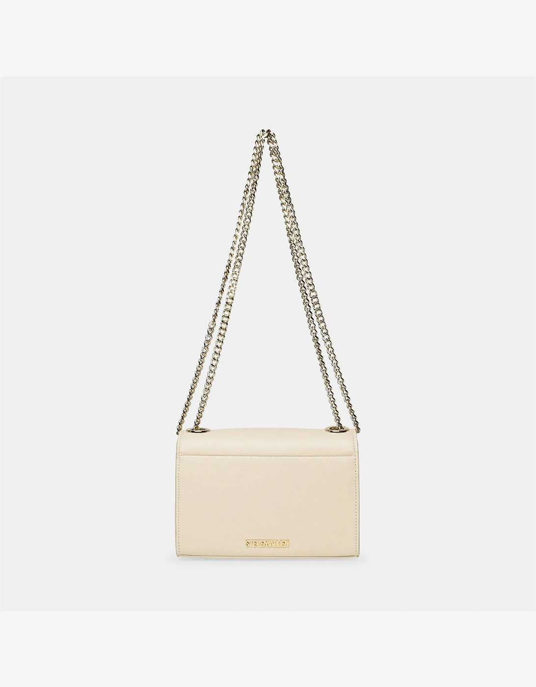 Bzoie Cross Body Bag with Gold Tone Chain