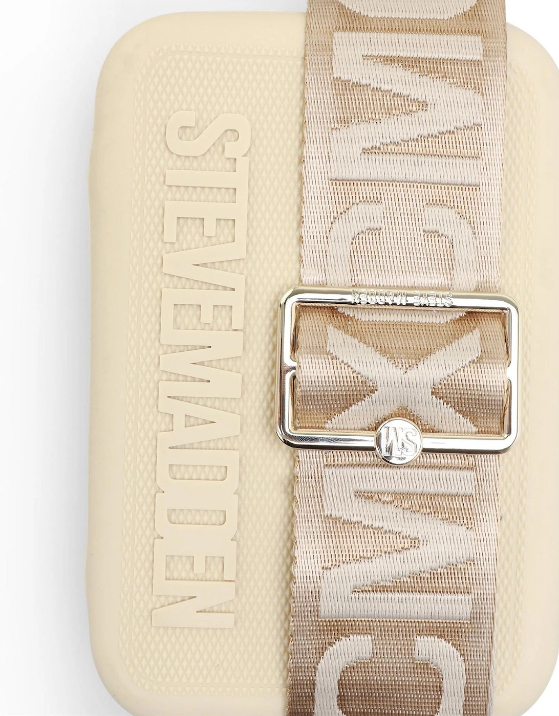 Wordmark Rectangle Shape Sling Bag with Key Case