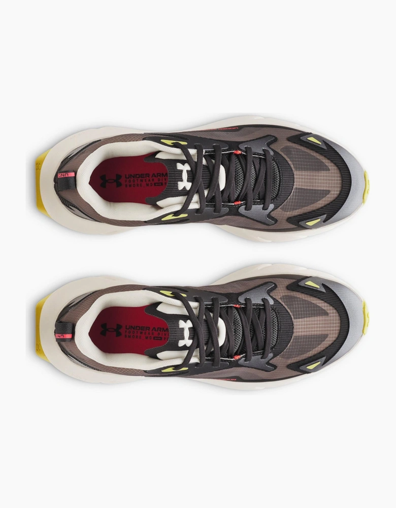 Aura Lace-Up Sneakers with Built-In Heel