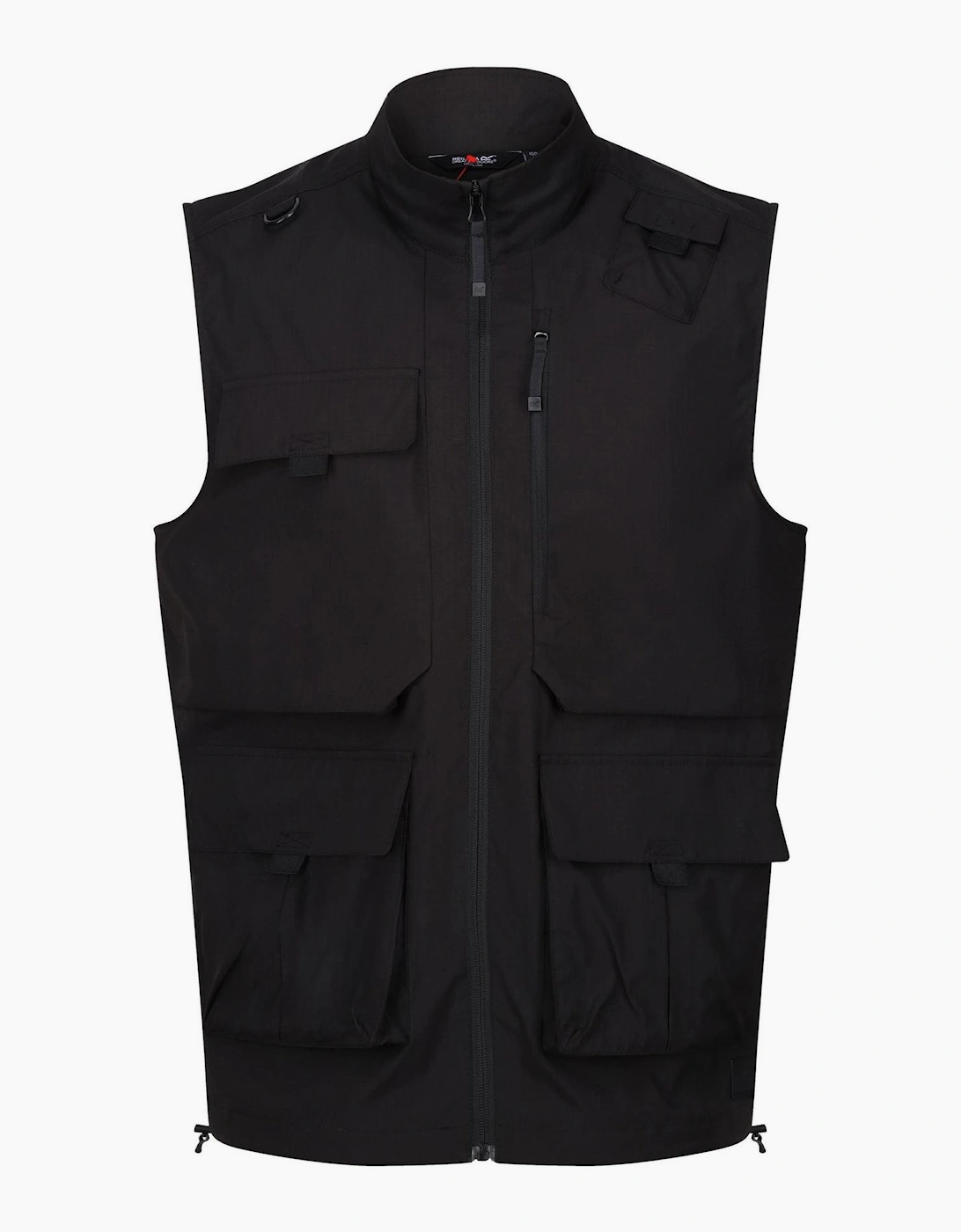 Regatta Men's Black Lightweight Sleeveless Jacket Insect-Repellent - Image 3