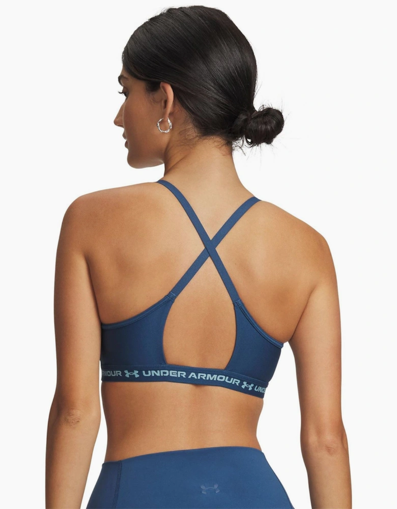 Sports Bra V-Neck Spaghetti Straps Snug Fit