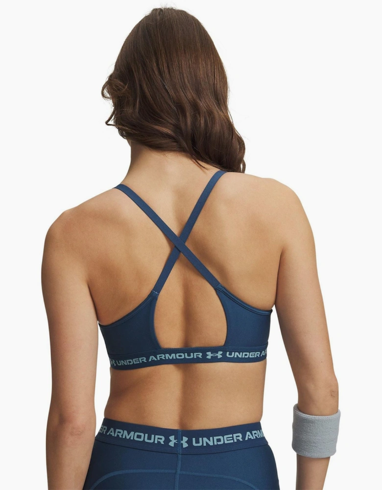 Sports Bra V-Neck Spaghetti Straps Snug Fit