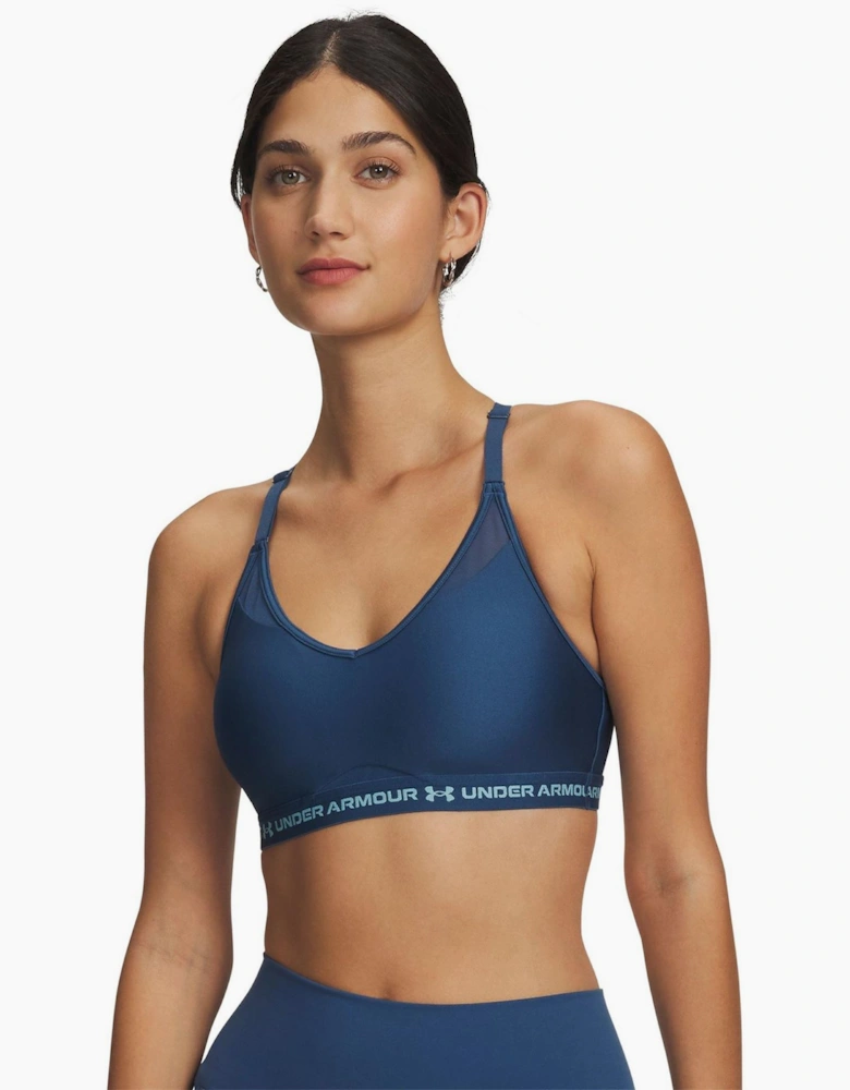 Sports Bra V-Neck Spaghetti Straps Snug Fit