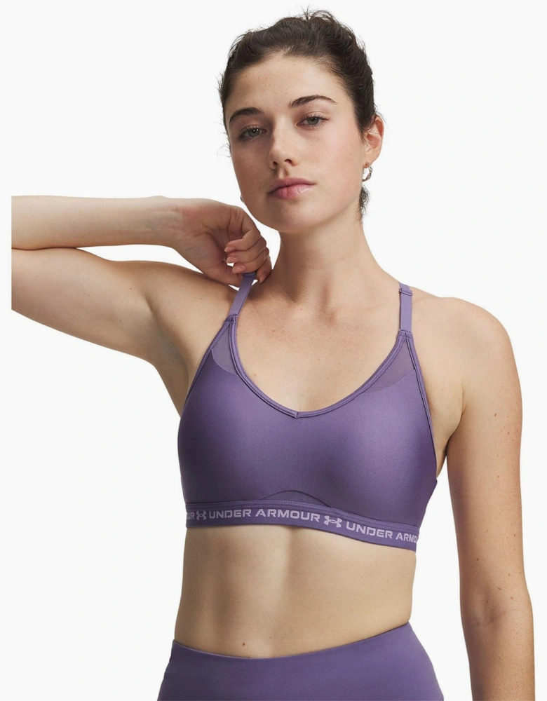 Sports Bra V-Neck Spaghetti Straps Snug Fit