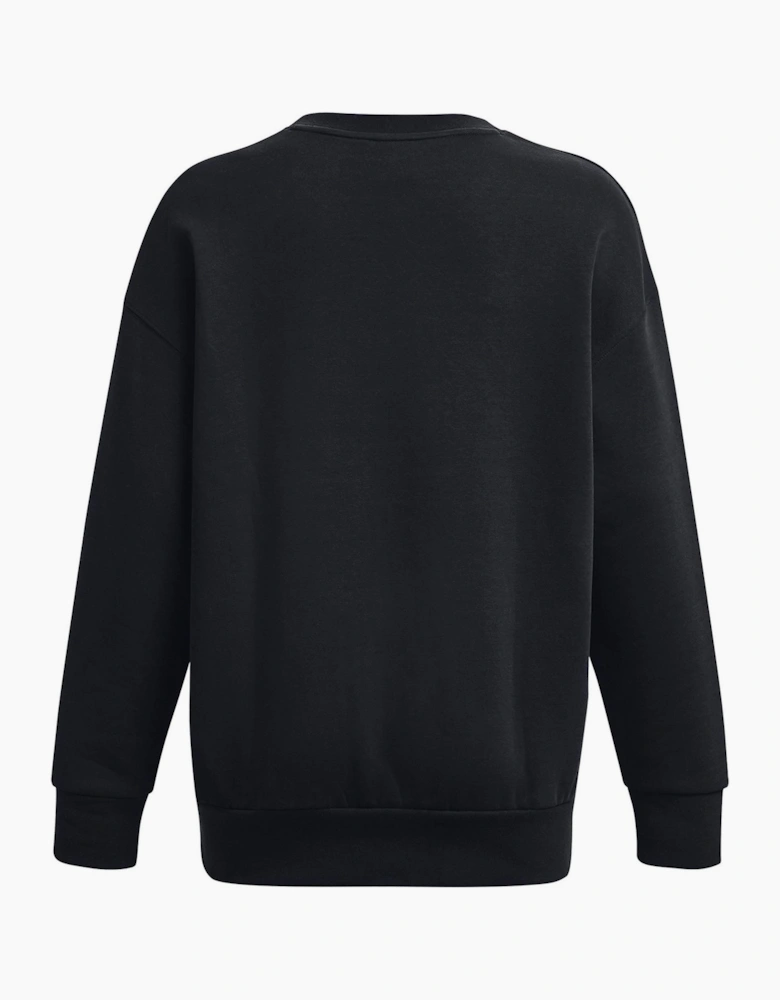 Oversized Crew Neck Drop Shoulder Sweatshirt