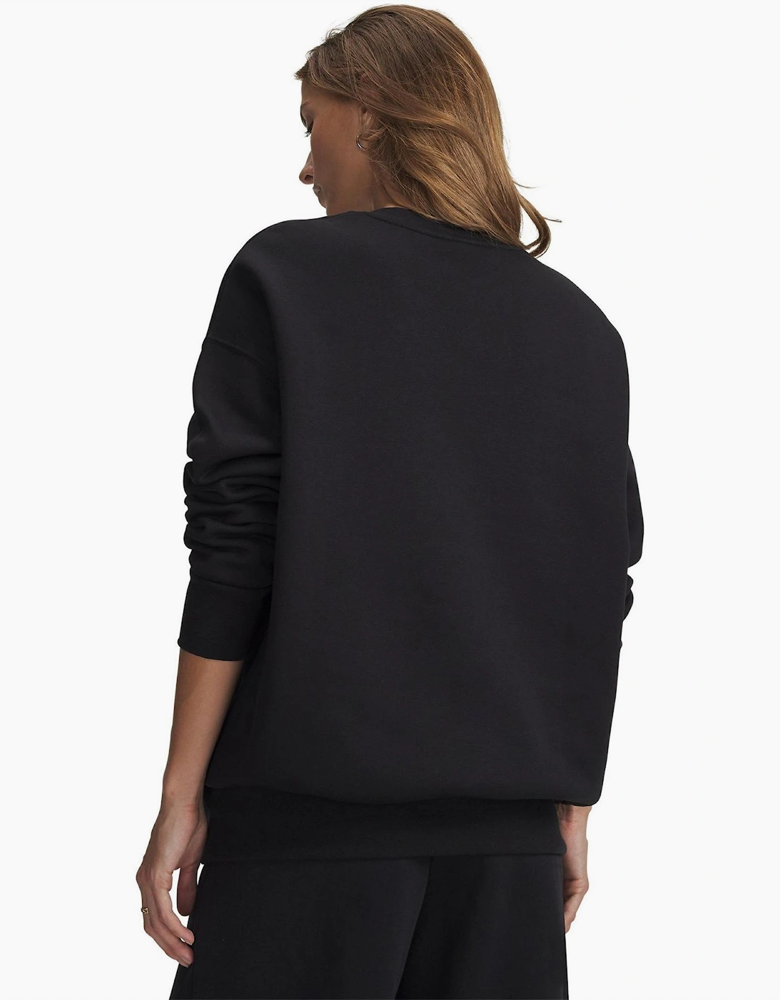 Oversized Crew Neck Drop Shoulder Sweatshirt