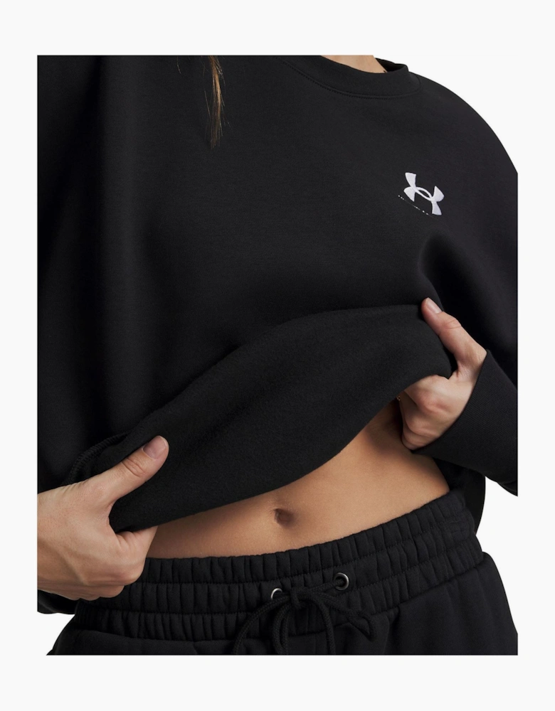 Oversized Crew Neck Drop Shoulder Sweatshirt