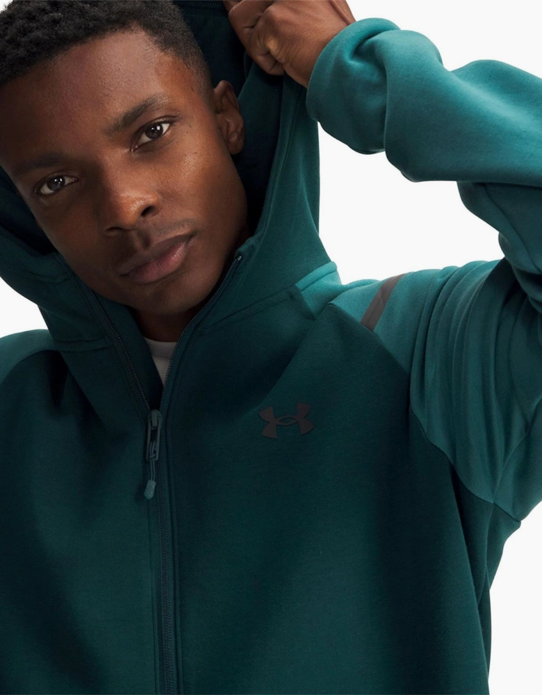 Unstoppable Hooded Solid Jacket with Zipped Pockets