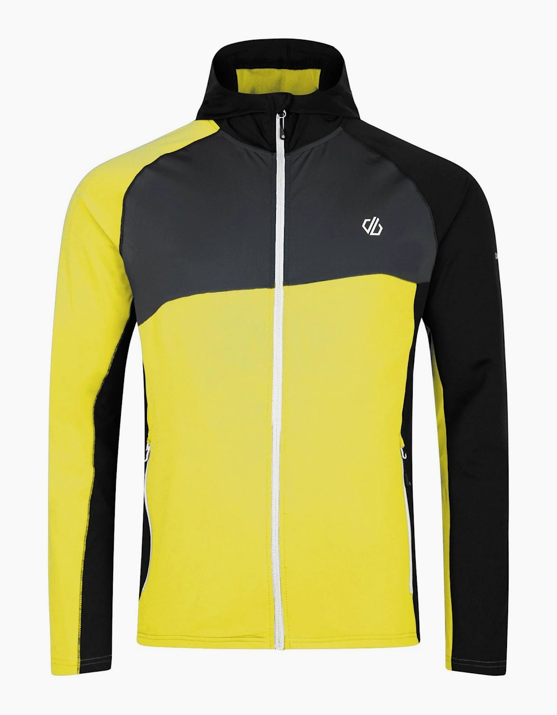 Two Zip Pocket Raglan Sleeve Hoodie