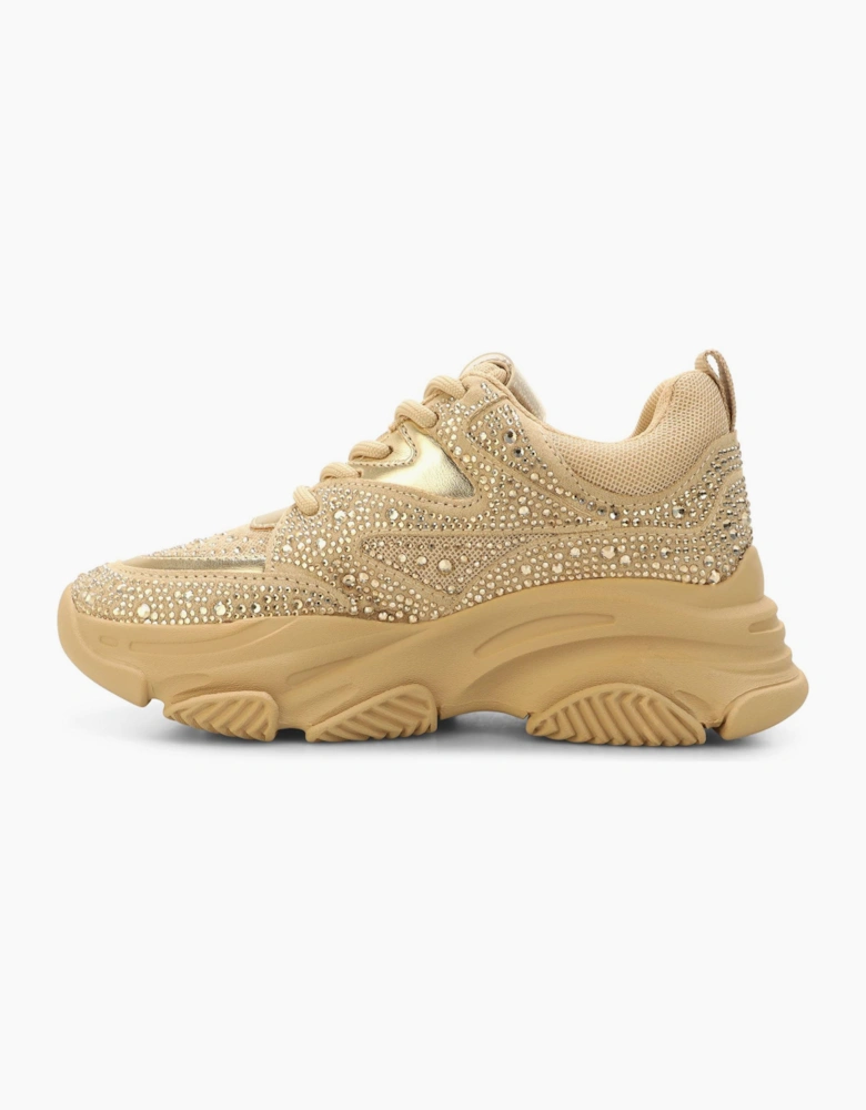 Juniors Privy Metallic Lace-Up Sneakers