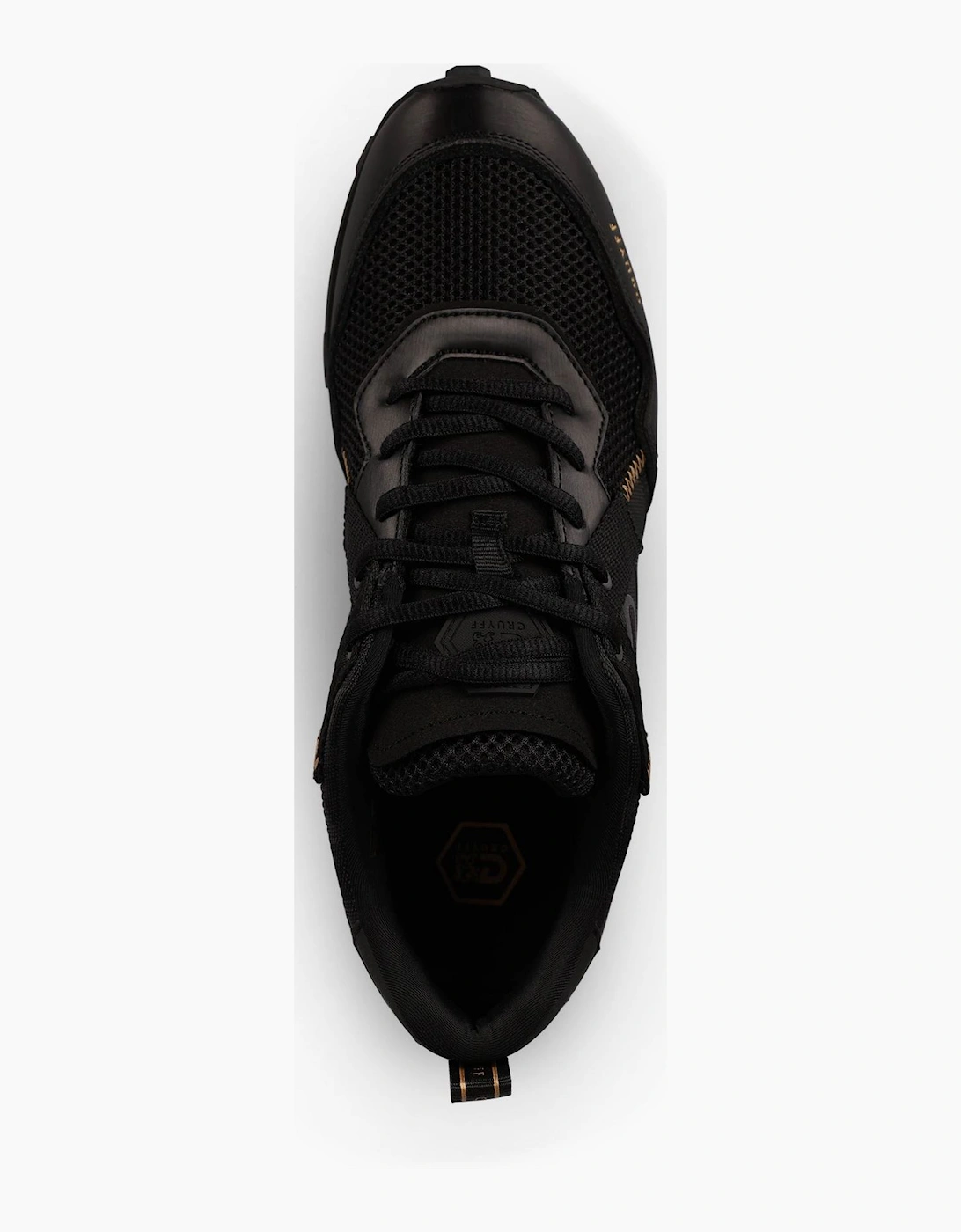 Superbia Hex Logo Print Lace-Up Sneakers