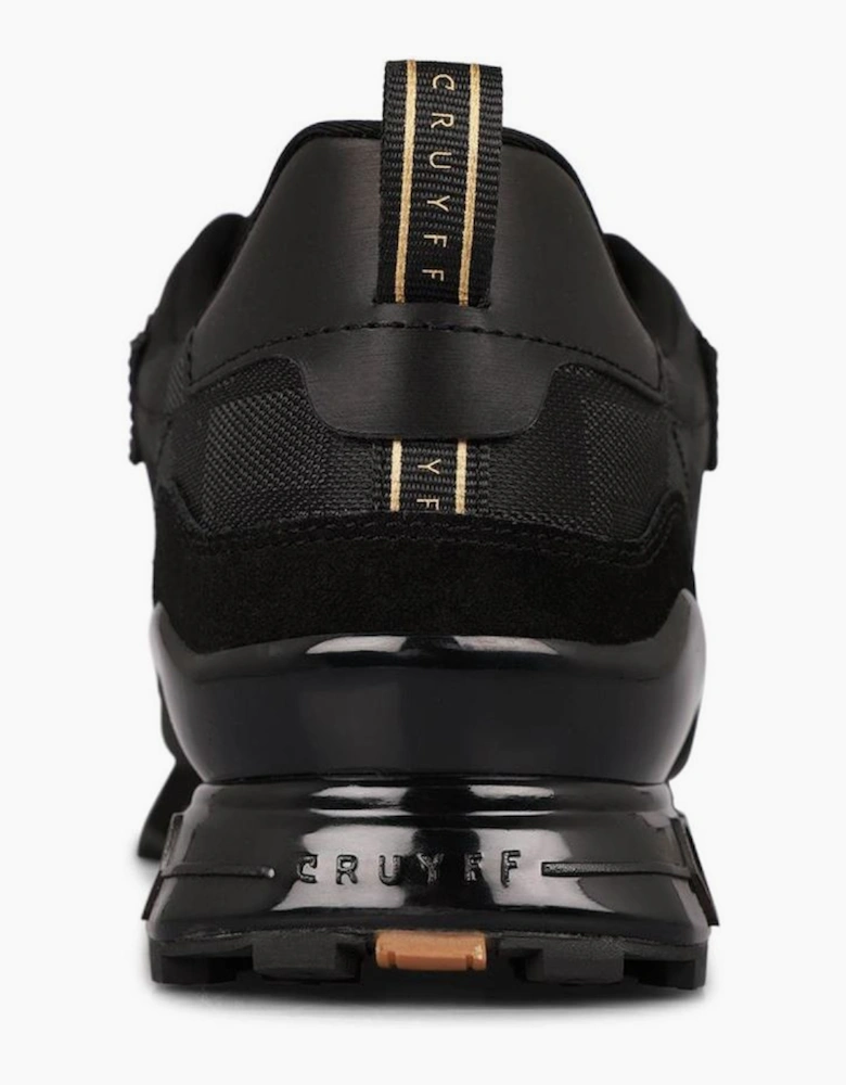 Superbia Hex Logo Print Lace-Up Sneakers