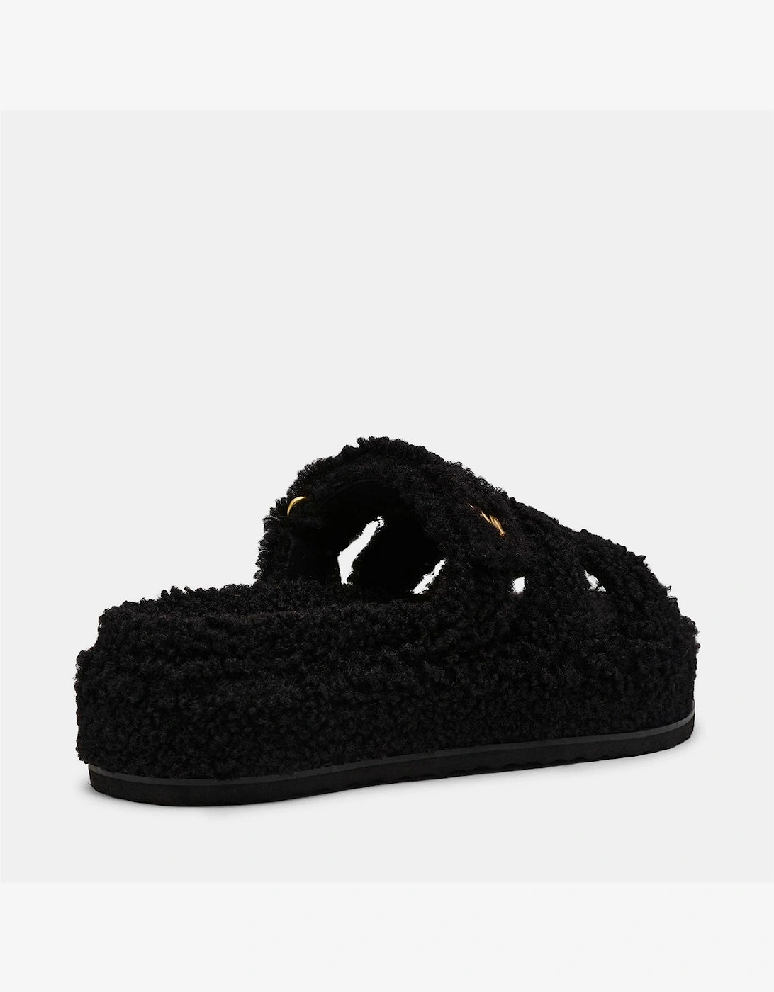 Big Missile F Textured Open Toe Slides