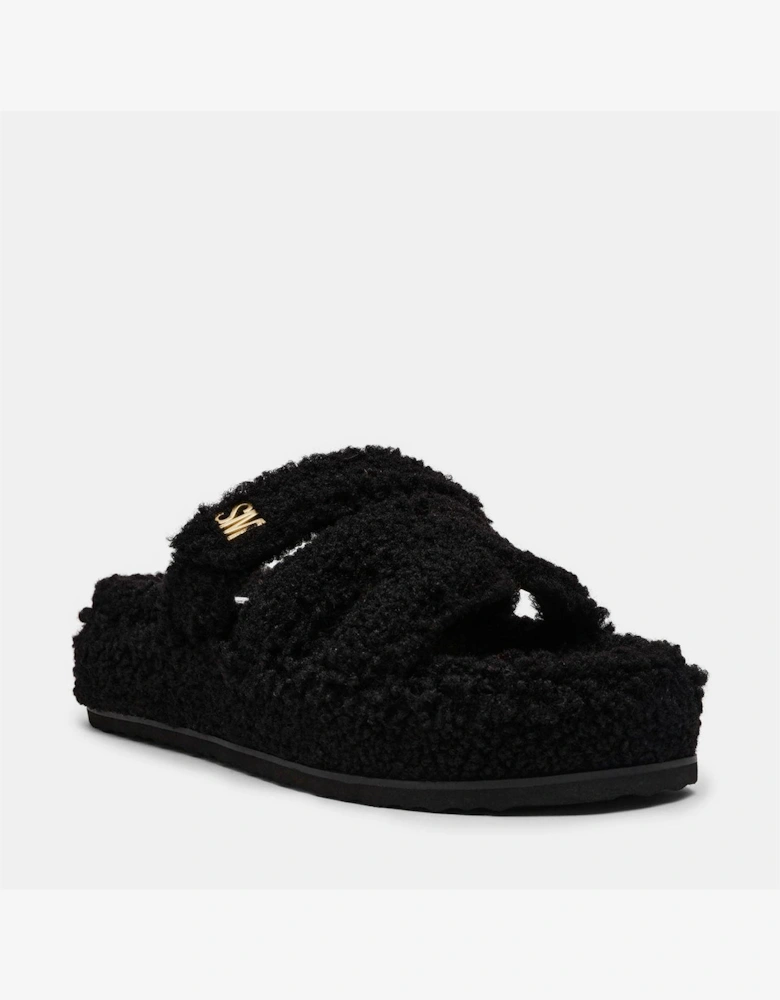 Big Missile F Textured Open Toe Slides
