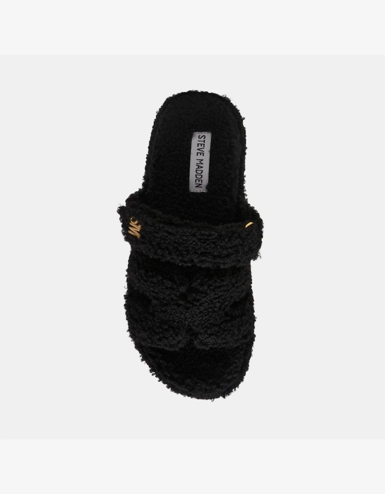 Big Missile F Textured Open Toe Slides