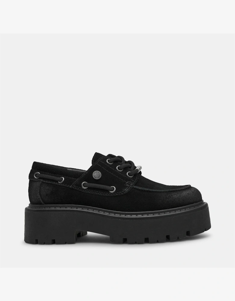 Oaklen High Heel Lug Sole Loafers