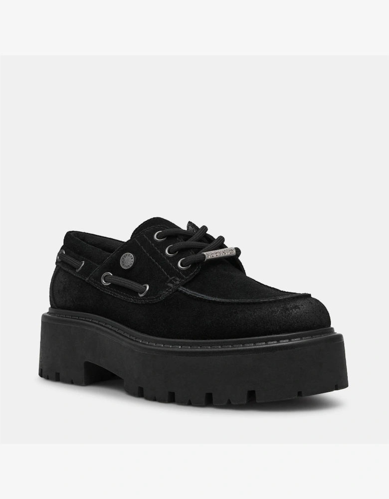Oaklen High Heel Lug Sole Loafers