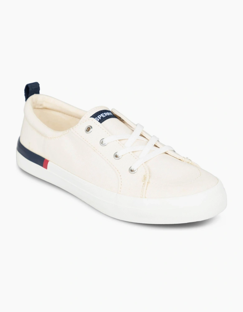 Crest Vibe Lace-Up Flat Sneakers