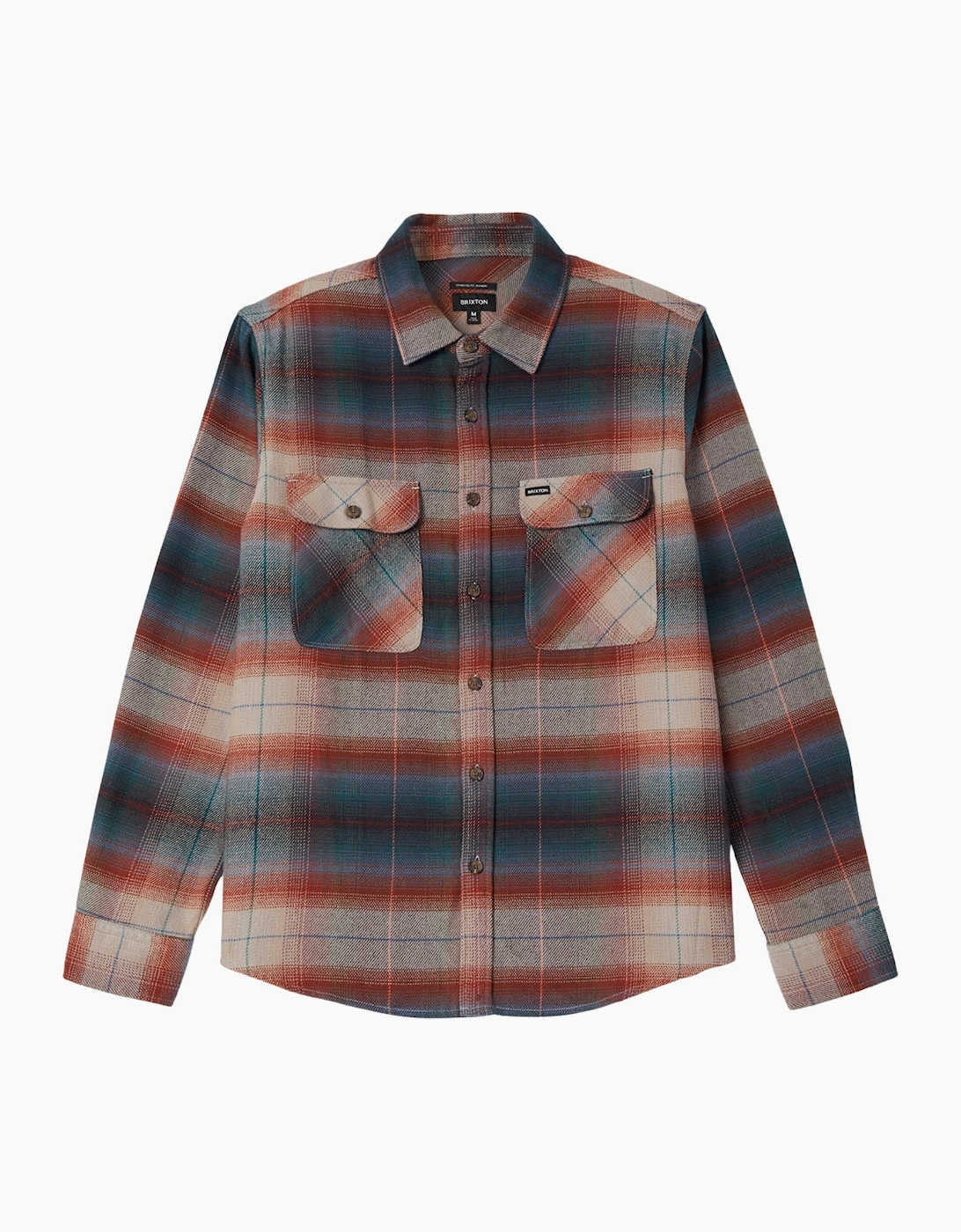 Brixton Mens Bowery Flannel Shacket