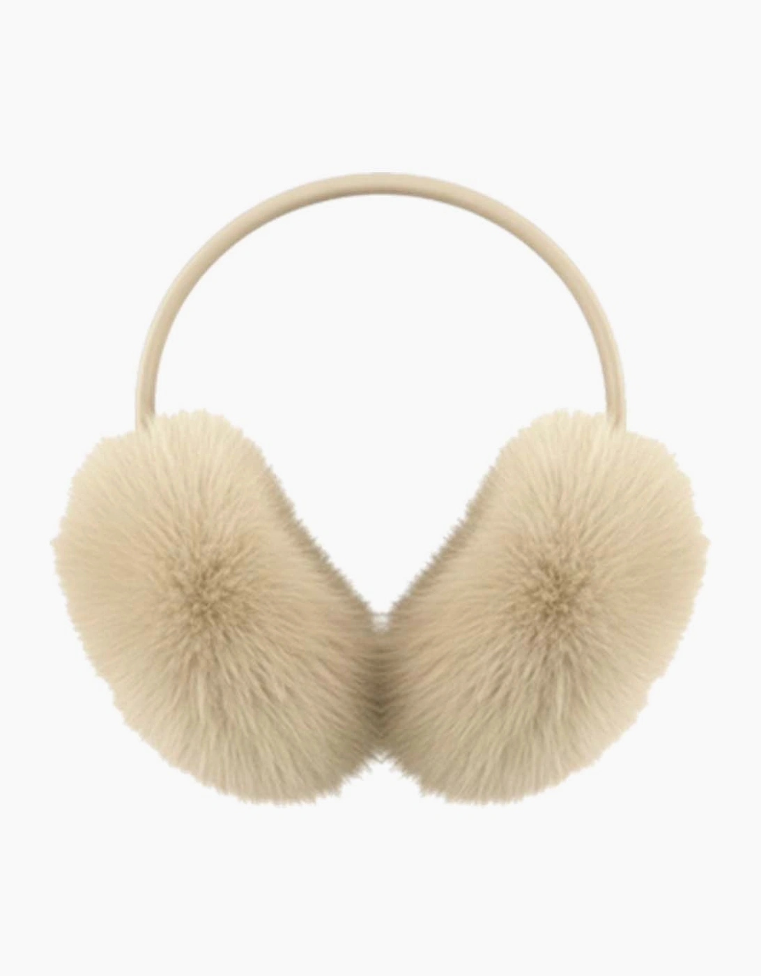 Nebula Faux Fur Earmuffs - Buttermilk