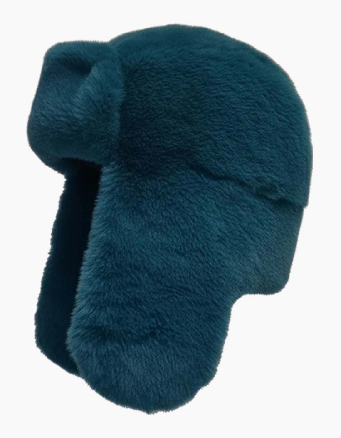 Billie Faux Fur Trapper Hat - Teal