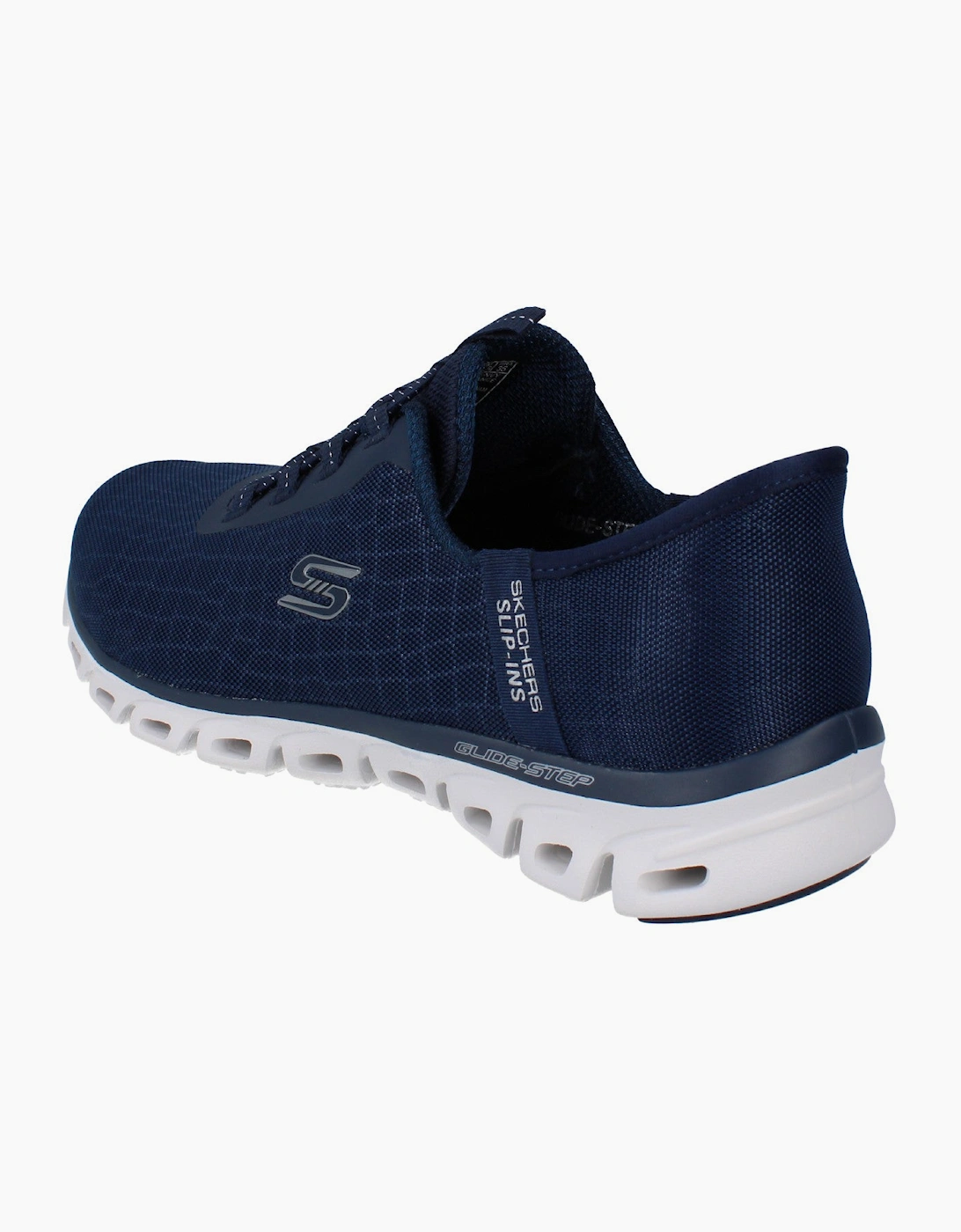 Skechers Hands Free Slip-Ins Glide Step - Prism Womens Trainers 104576 Shoes  NVY
